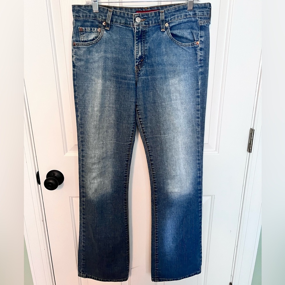 Vintage Levi's Super Low, Super Stretch Junior’s 11 Long Jeans